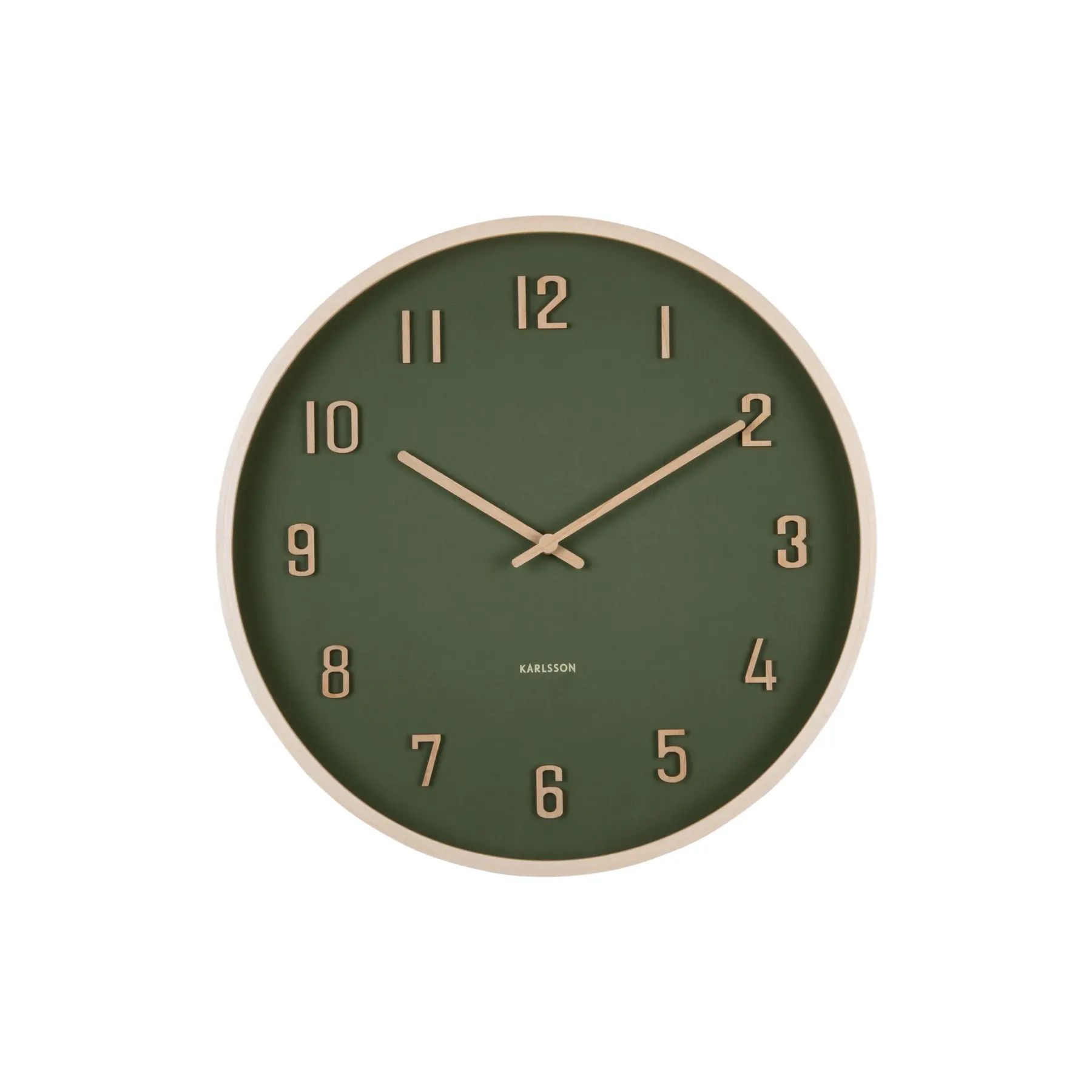 Wanduhr Karlsson Nervadura