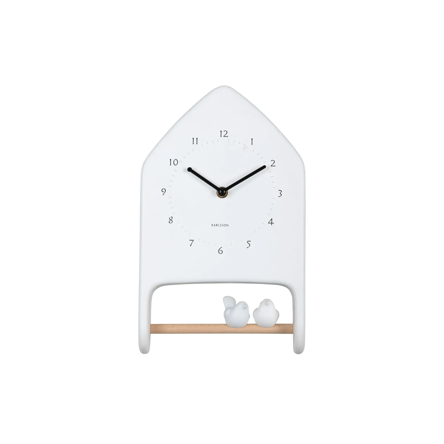 Wanduhr Karlsson Love Birds