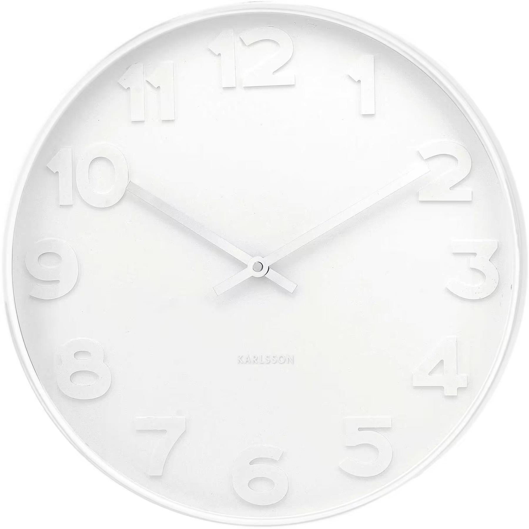 8714302611070 - Wanduhr Mr White Numbers Large