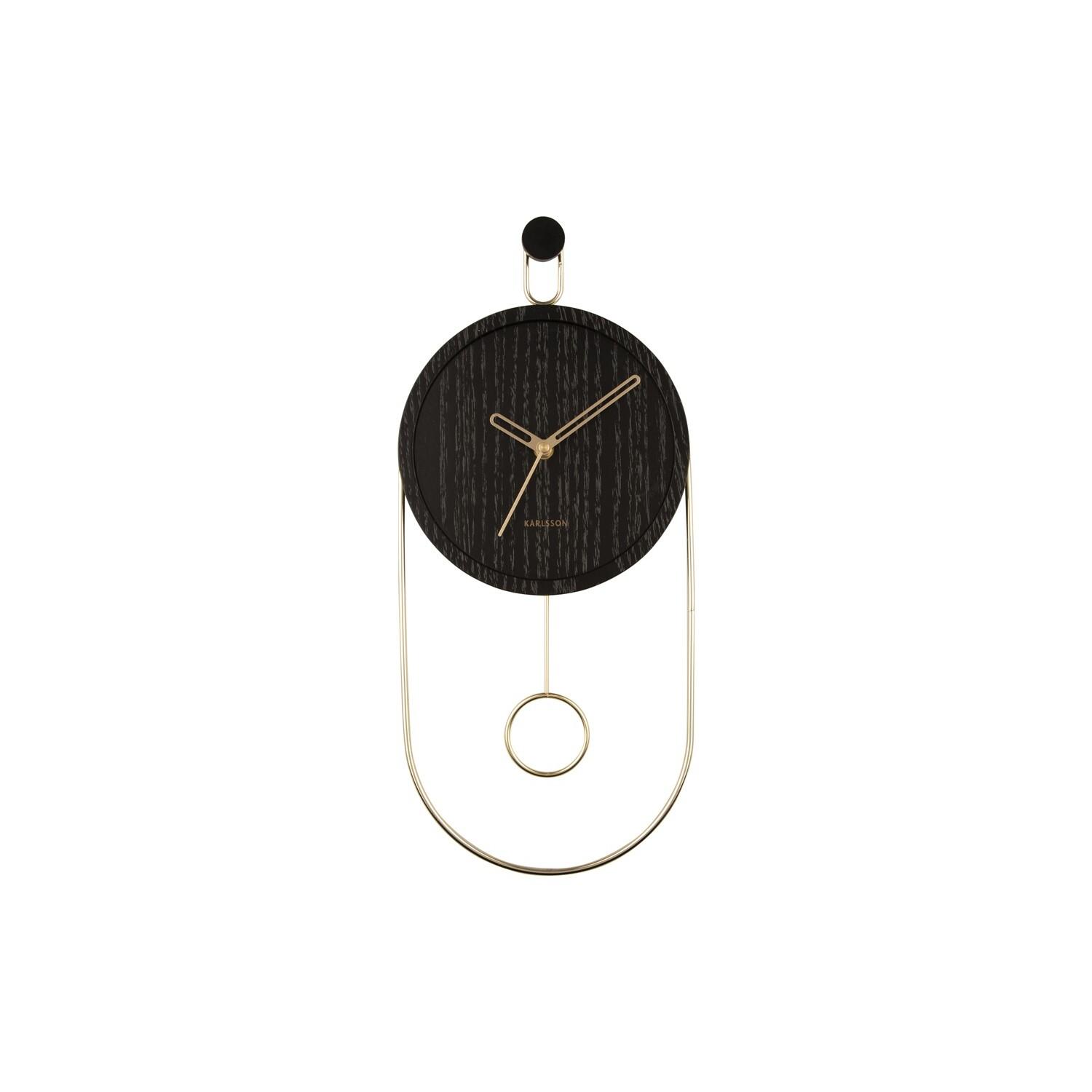 8714302147470 - Wanduhr Holzfurnier Swing Pendulum