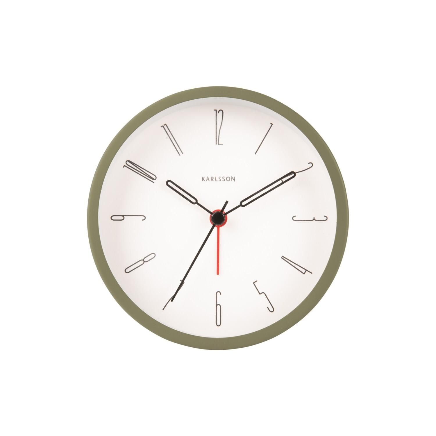 8714302720307 - KARLSSON Alarm clock Belle Numbers iron