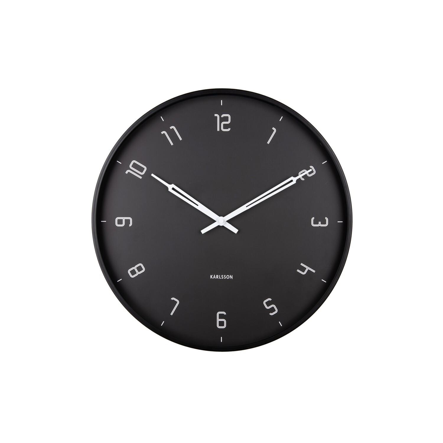 8714302727825 - Wanduhr aus Metall Stark
