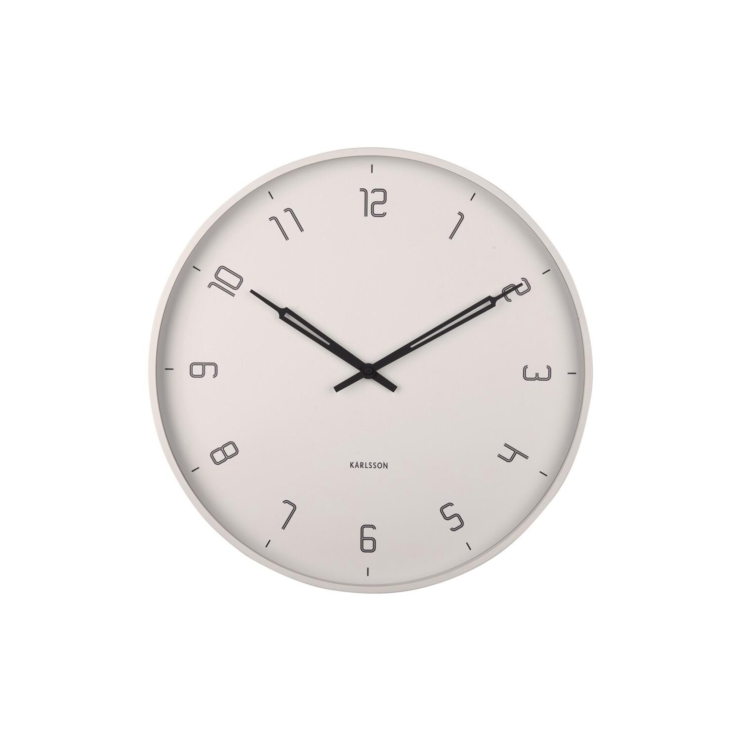 8714302733338 - Wanduhr aus Metall Stark