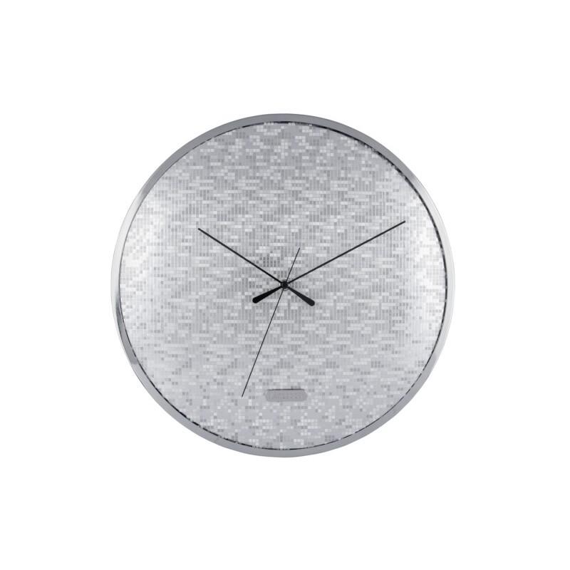 8714302743320 - Wanduhr »Disco Bling Bling 40 cm Silberfarben«