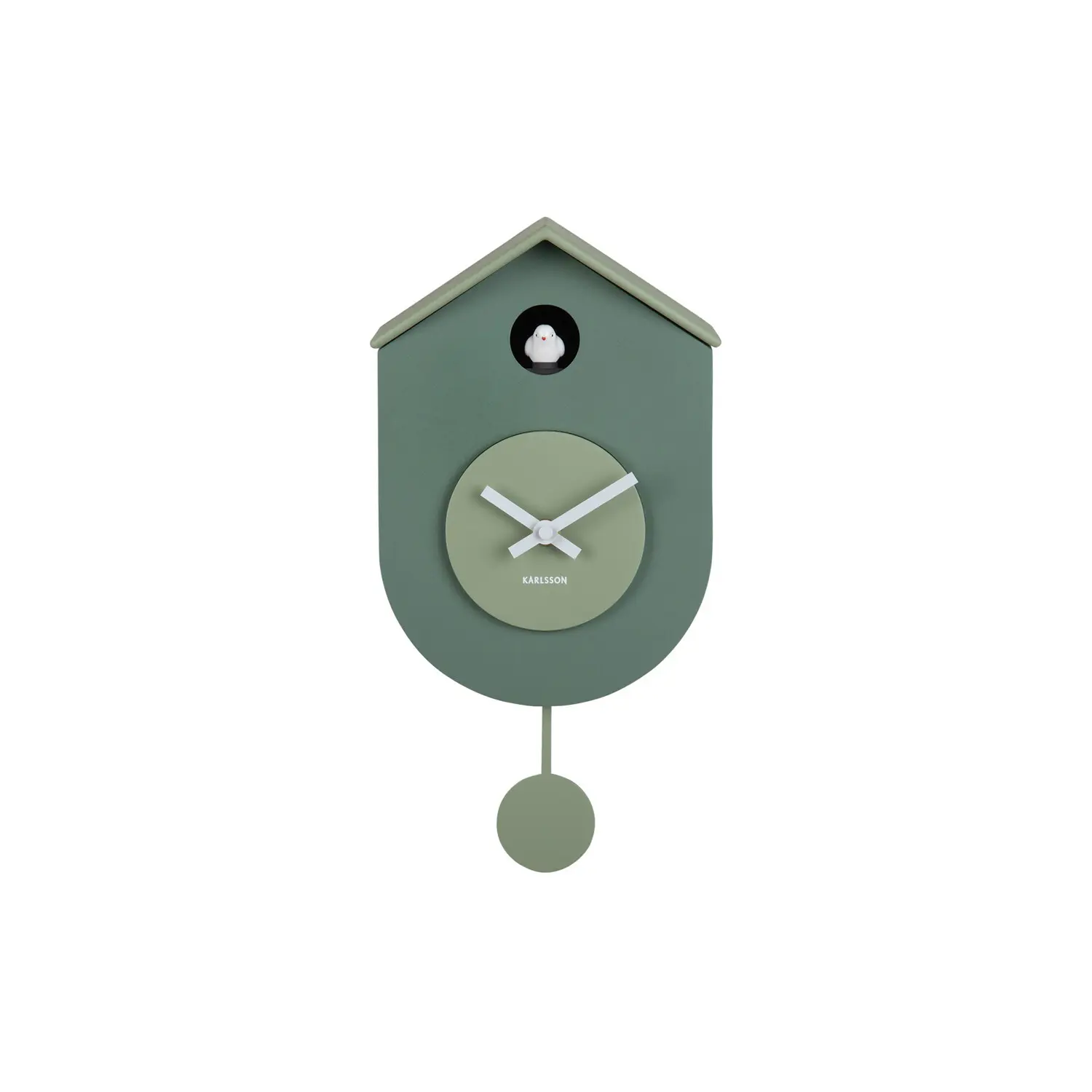Karlsson Vert Wall Clock Grato Cuckoo