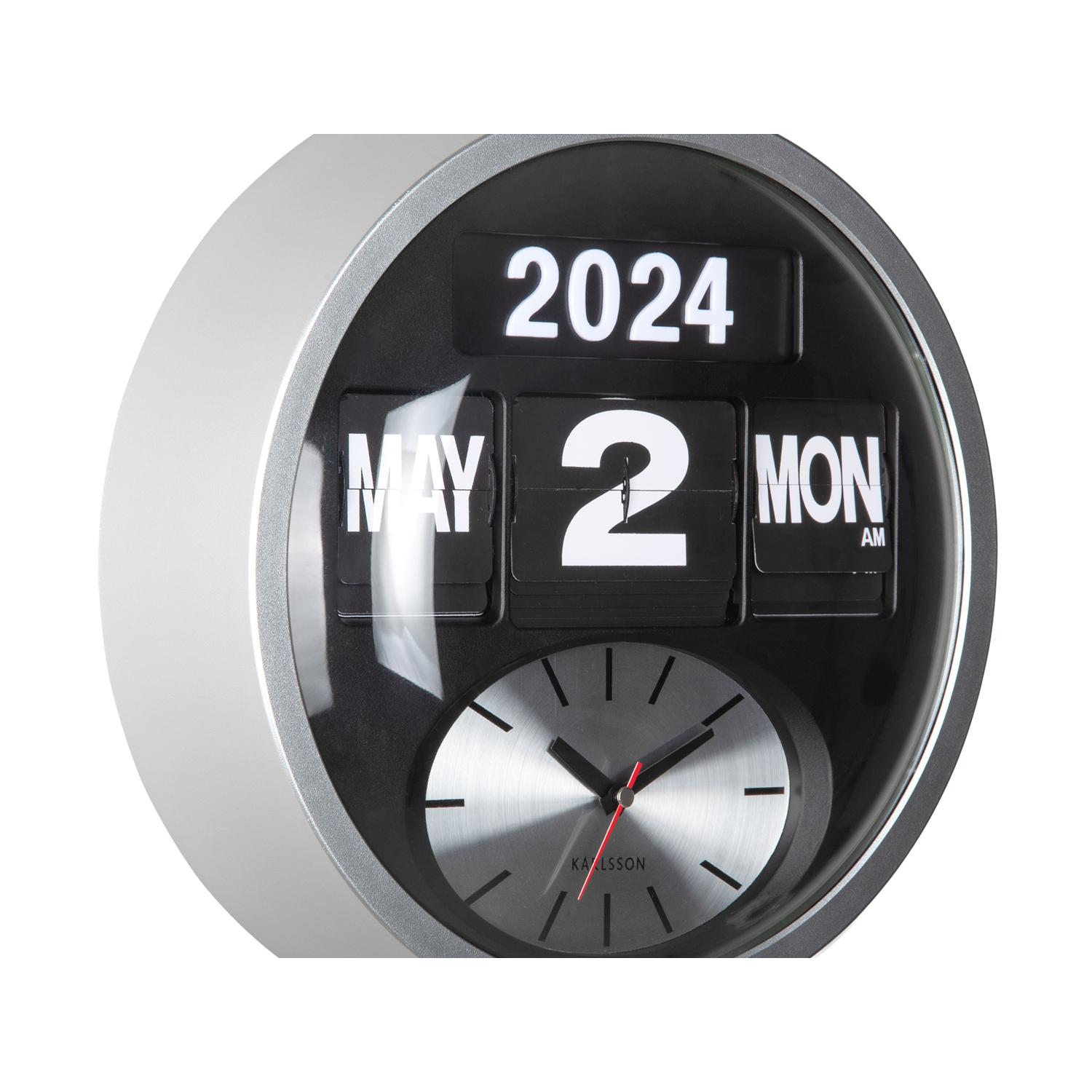 8714302759161 - Wanduhr Round Flip