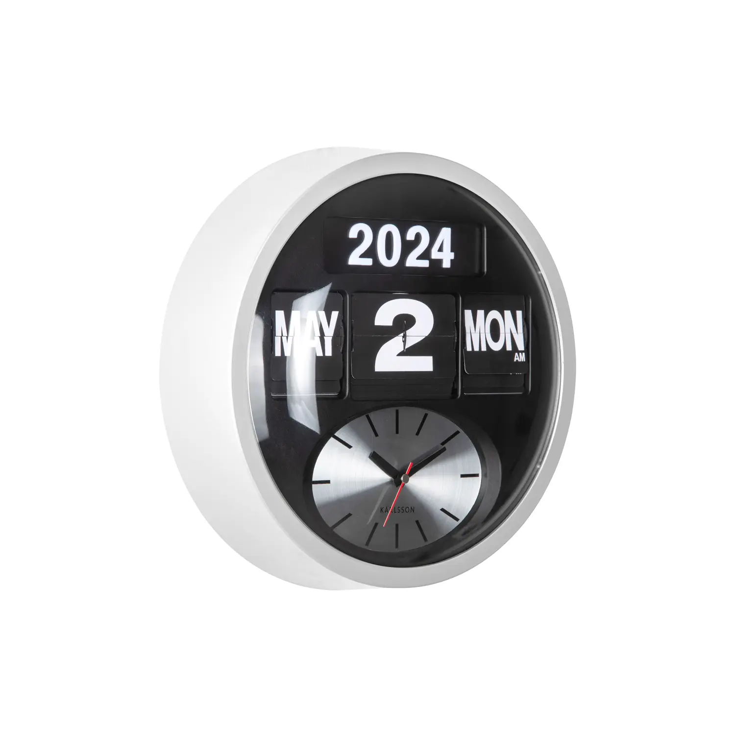 8714302759147 - Wanduhr Round Flip