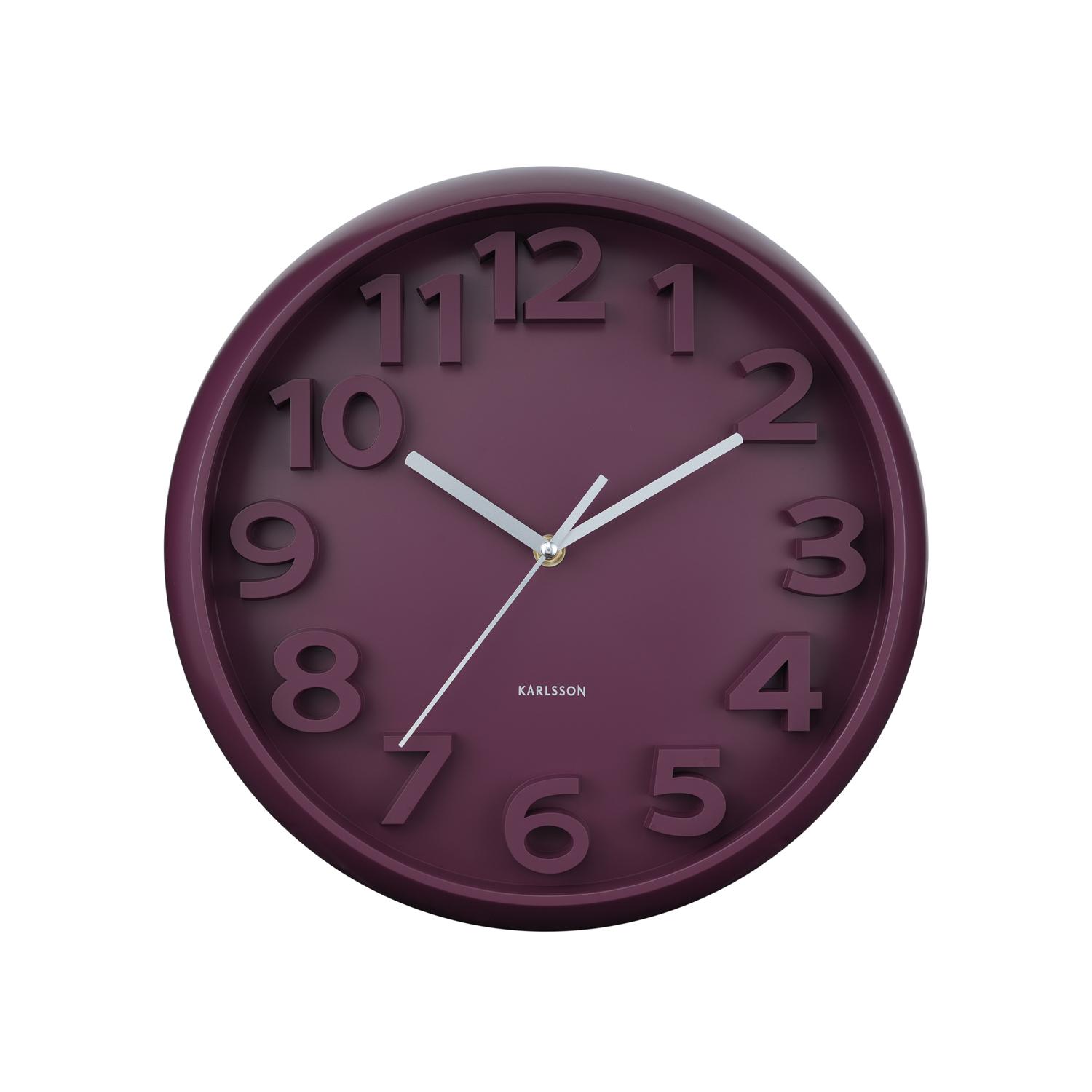 8714302761867 - Wanduhr mit klassischen Zahlen Elevated