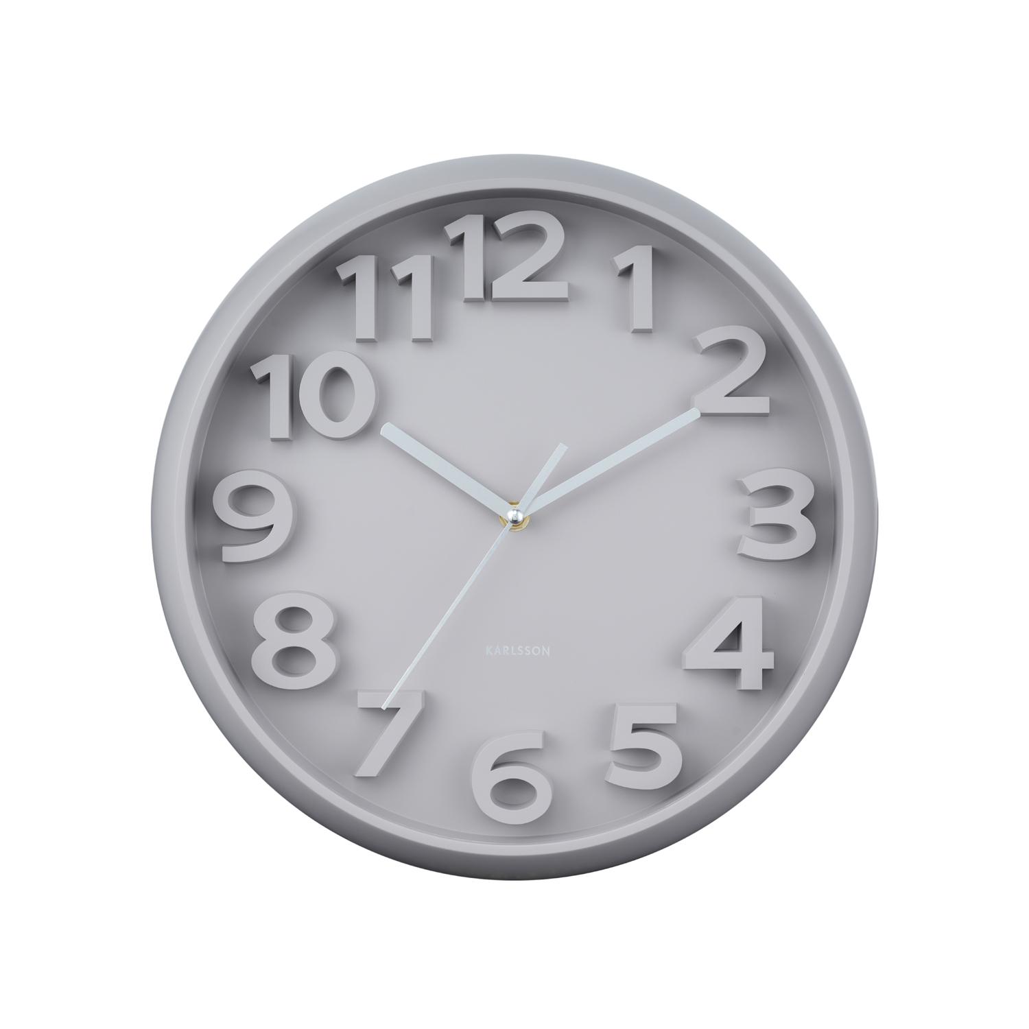 8714302761881 - Wanduhr mit klassischen Zahlen Elevated