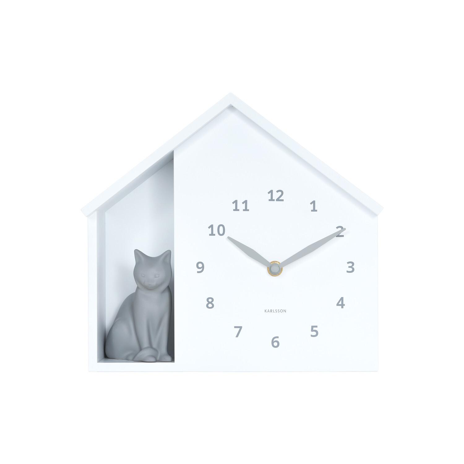 8714302775956 - Wanduhr Sitting Cat