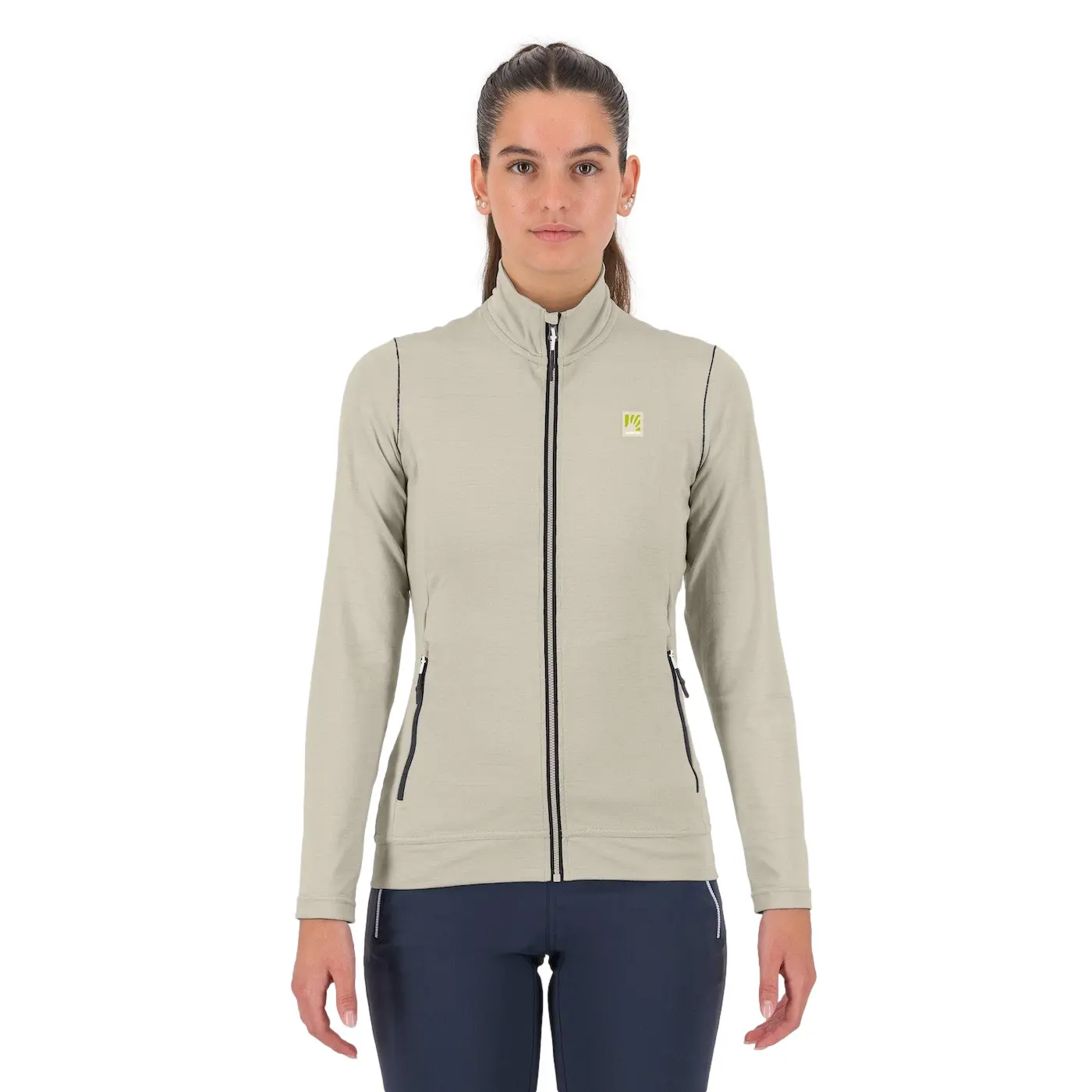 Polaire full zip femme Karpos Pomedes
