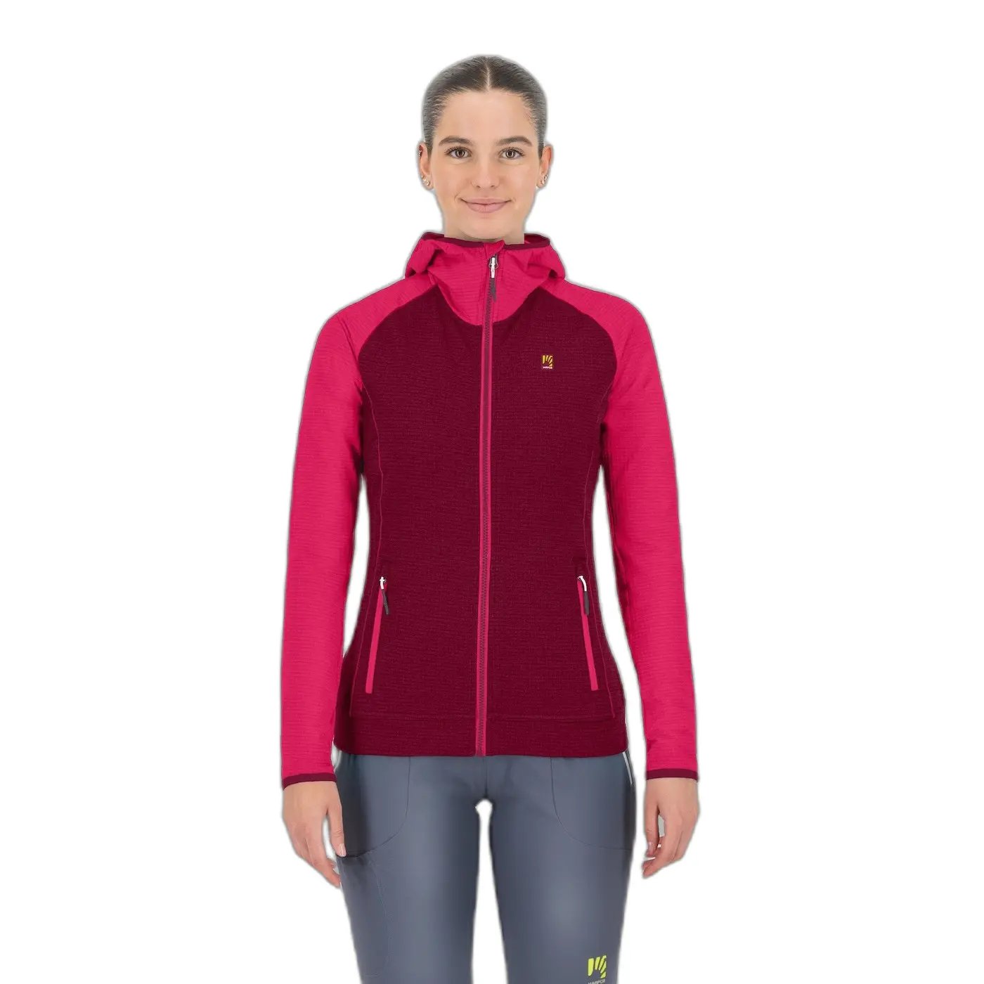 Polaire full zip à capuche femme Karpos Ambrizzola