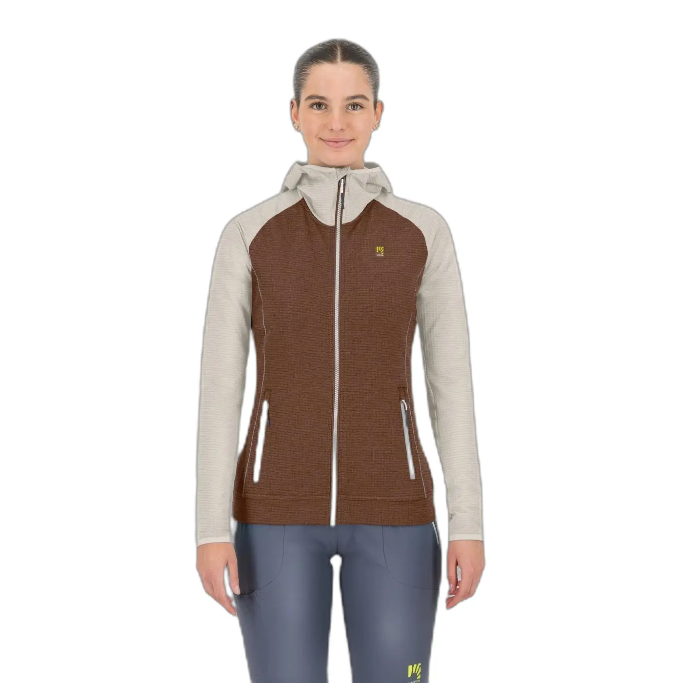 Polaire full zip à capuche femme Karpos Ambrizzola