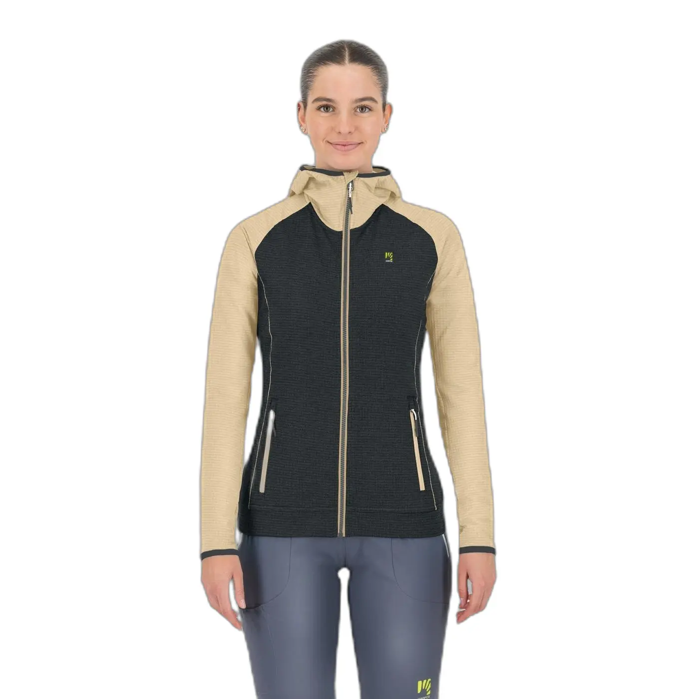 Polaire full zip à capuche femme Karpos Ambrizzola