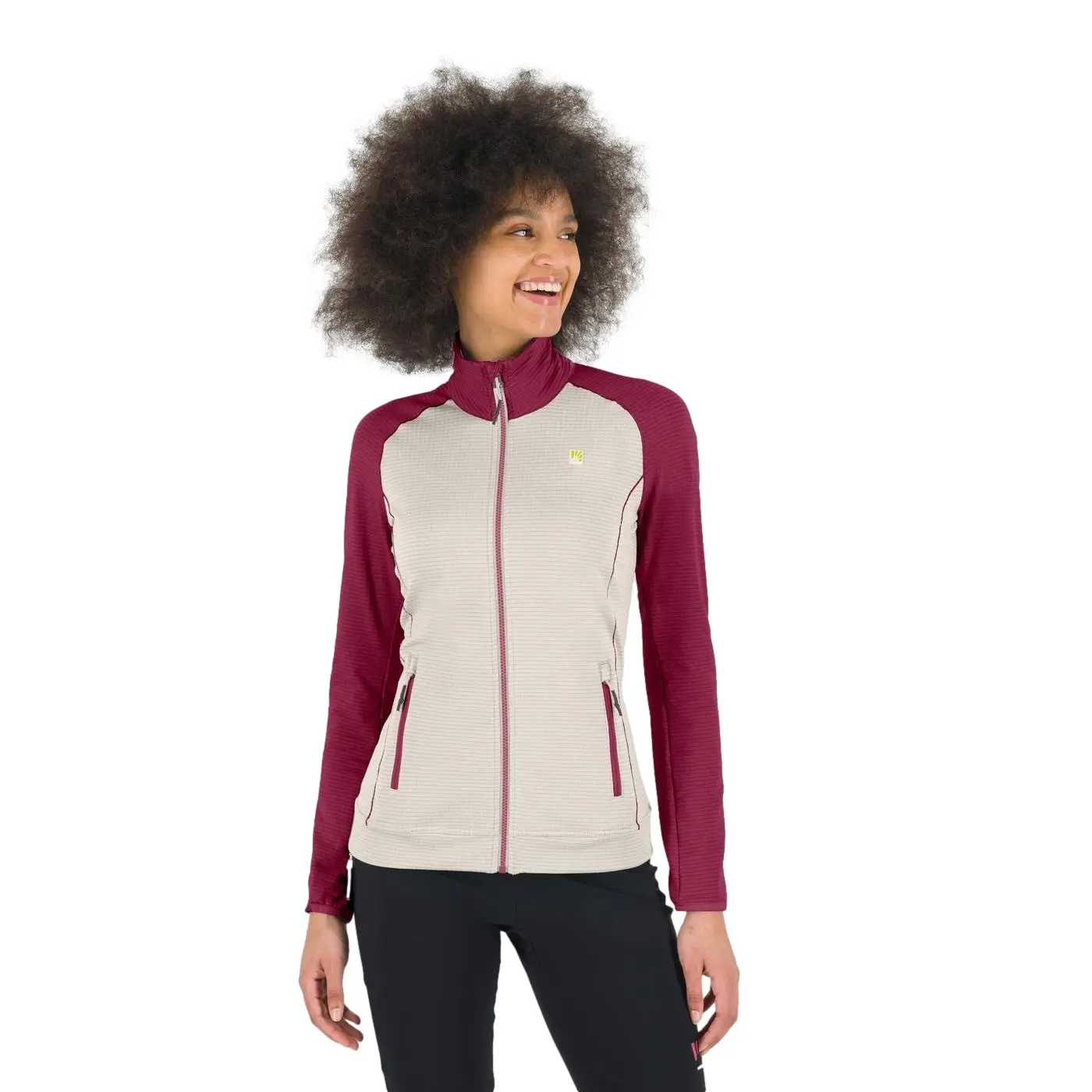 Polaire full zip femme Karpos Ambrizzola