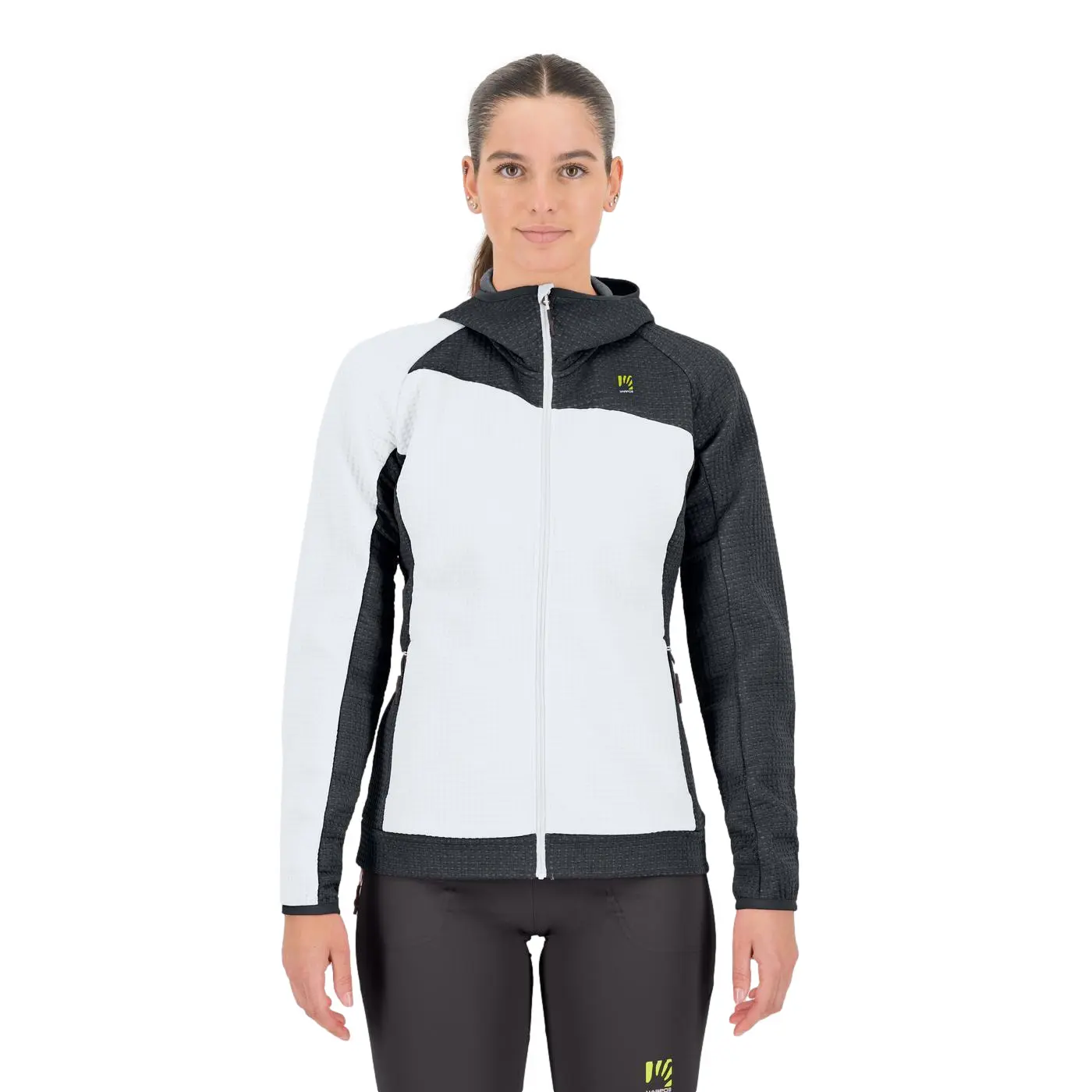 Polaire full zip à capuche femme Karpos Averau