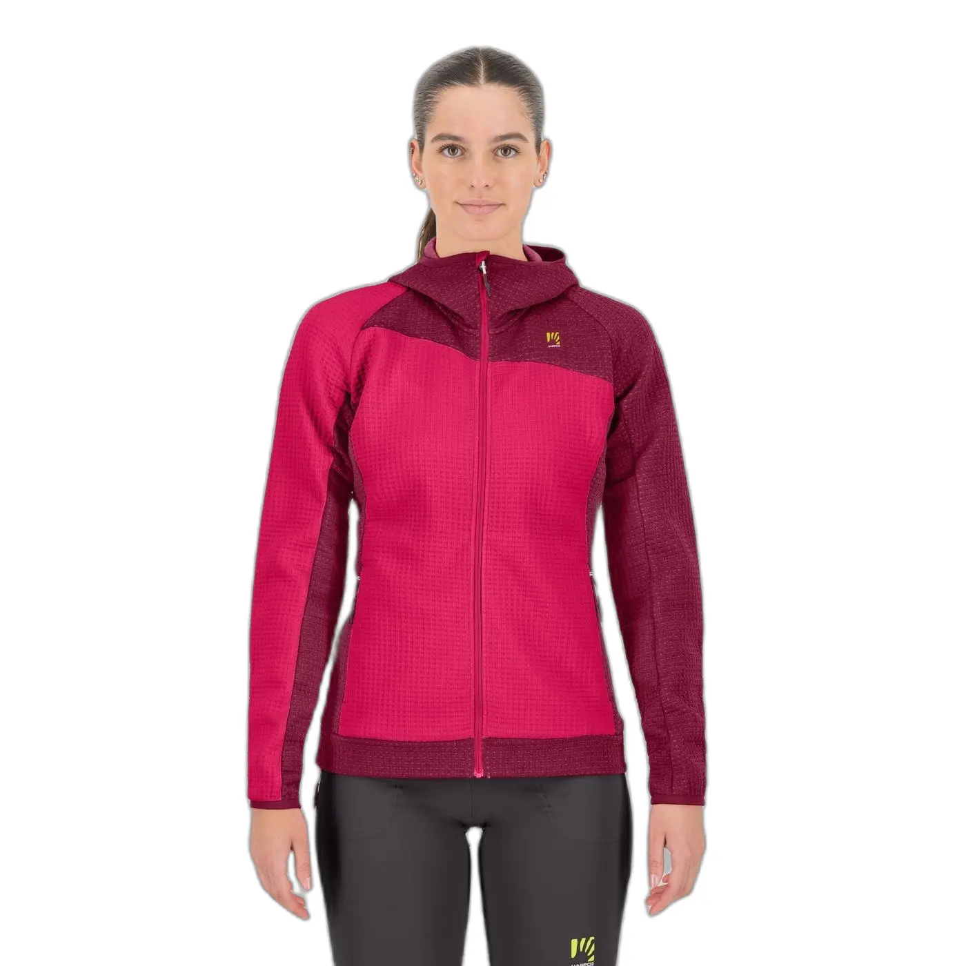 Polaire full zip à capuche femme Karpos Averau