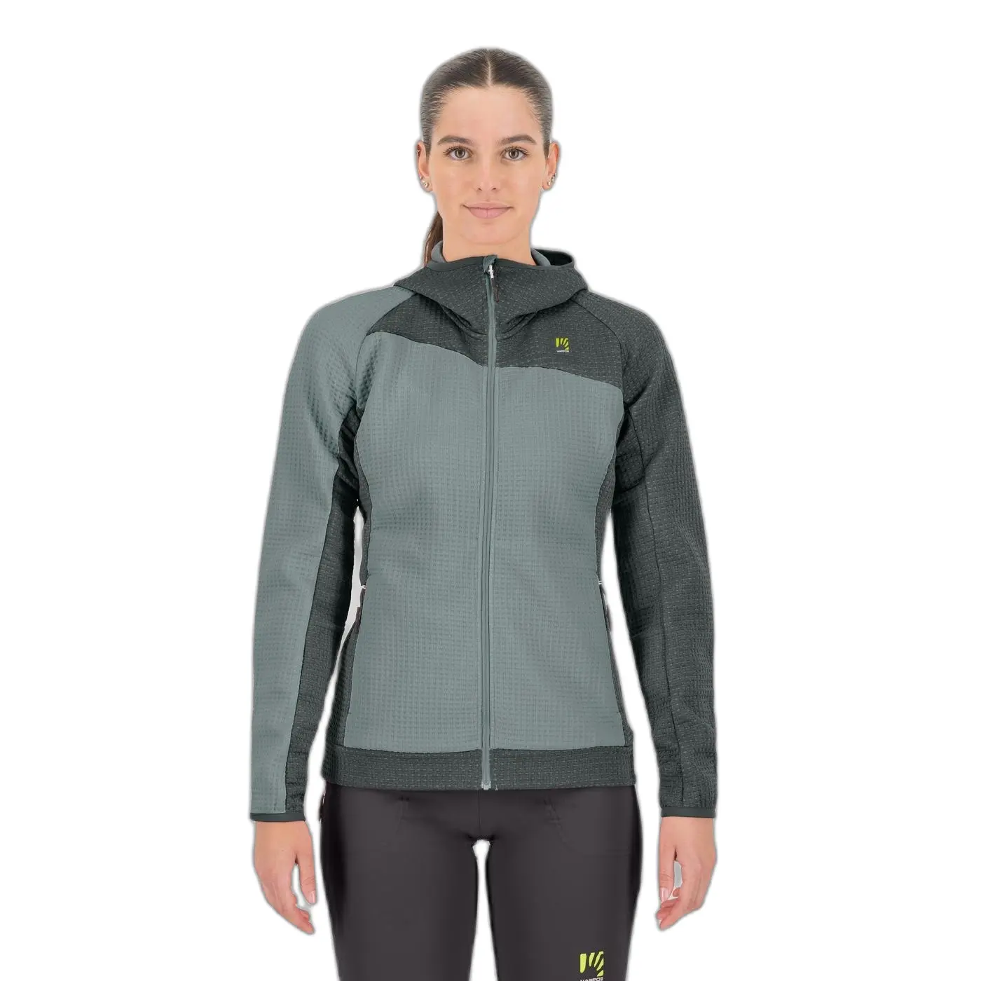 Polaire full zip à capuche femme Karpos Averau