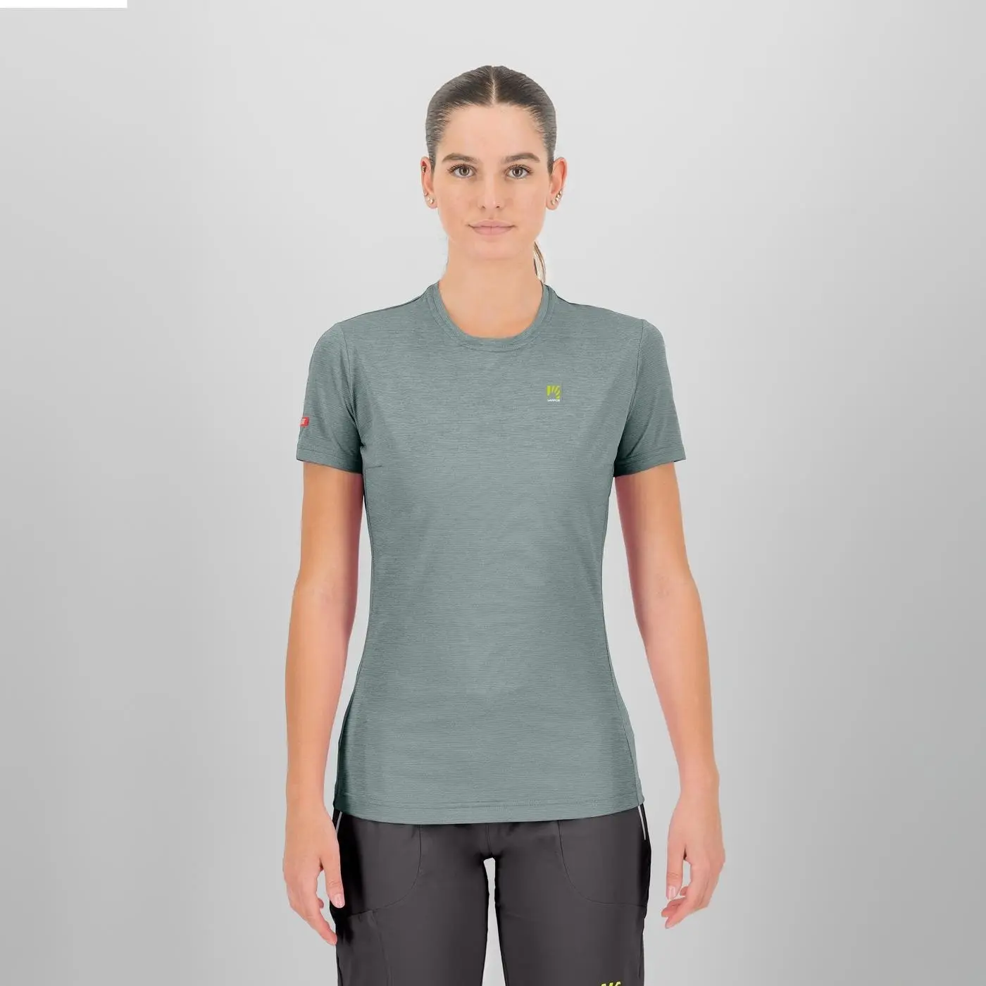 Damen T-Shirt Karpos Piz de Mez