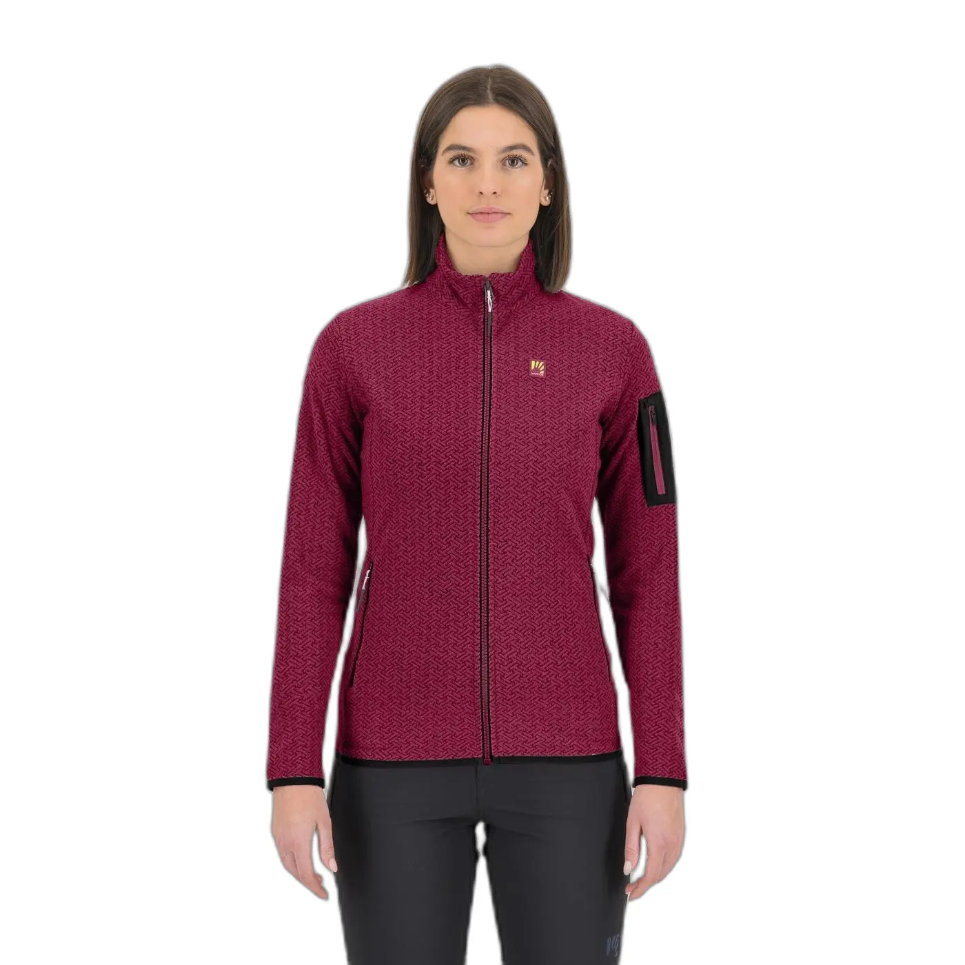 Fleece mit Reißverschluss Damen Karpos Mesdi