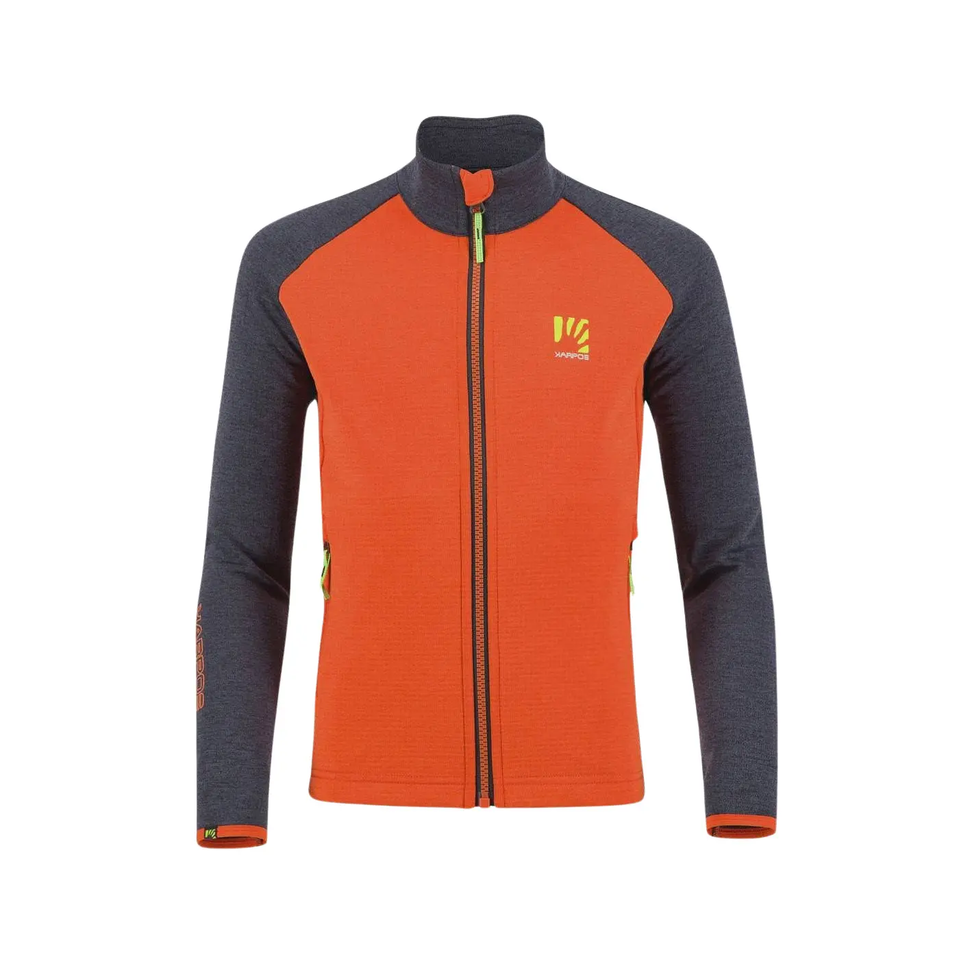 Karpos Unisex Orange Child Fleece Federa