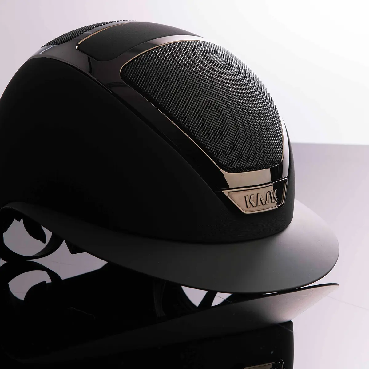 Casque d'équitation Kask Star Lady Chrome Silver