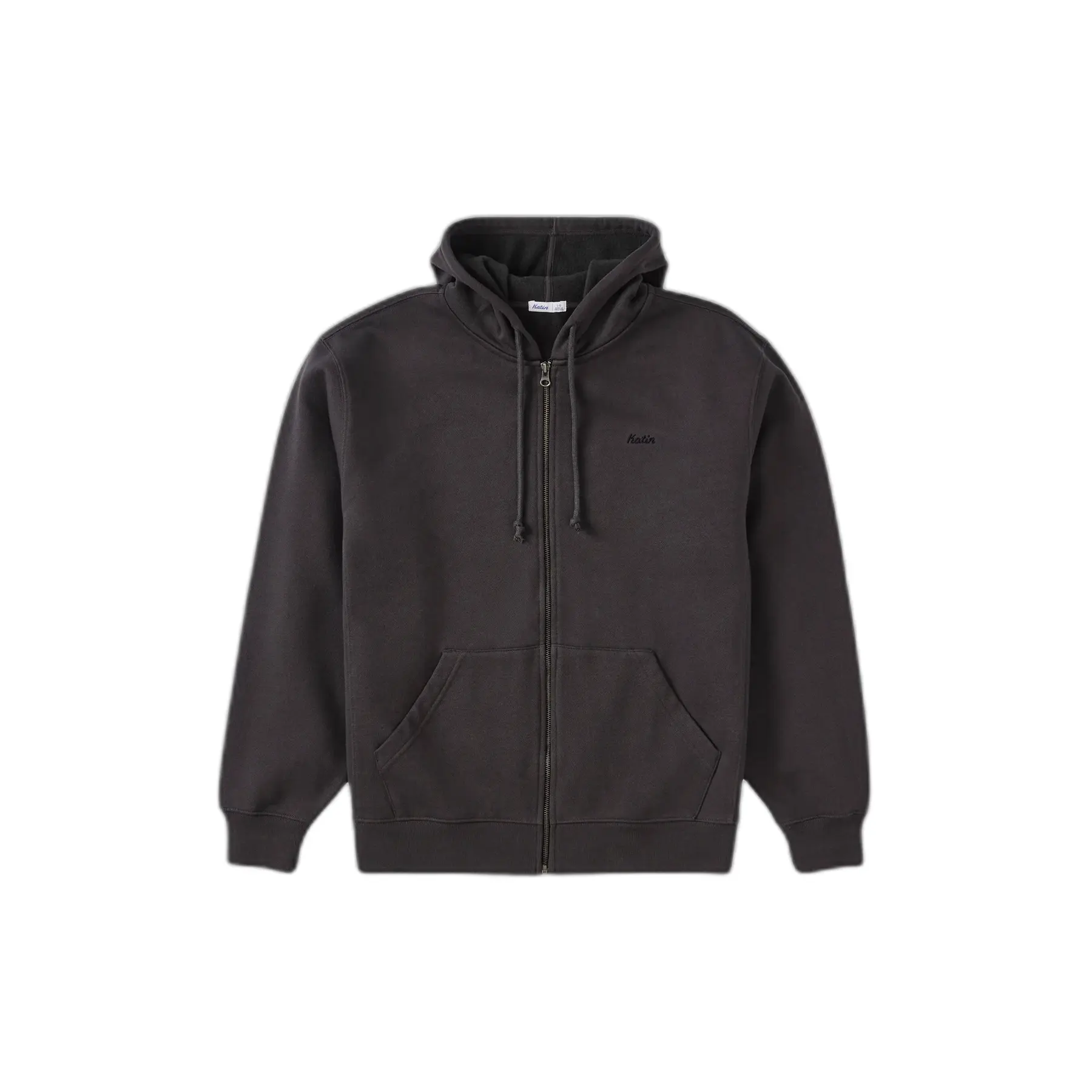 Image of Kapuzensweatshirt mit durchgehendem Reißverschluss Katin Emb Hood Fleece