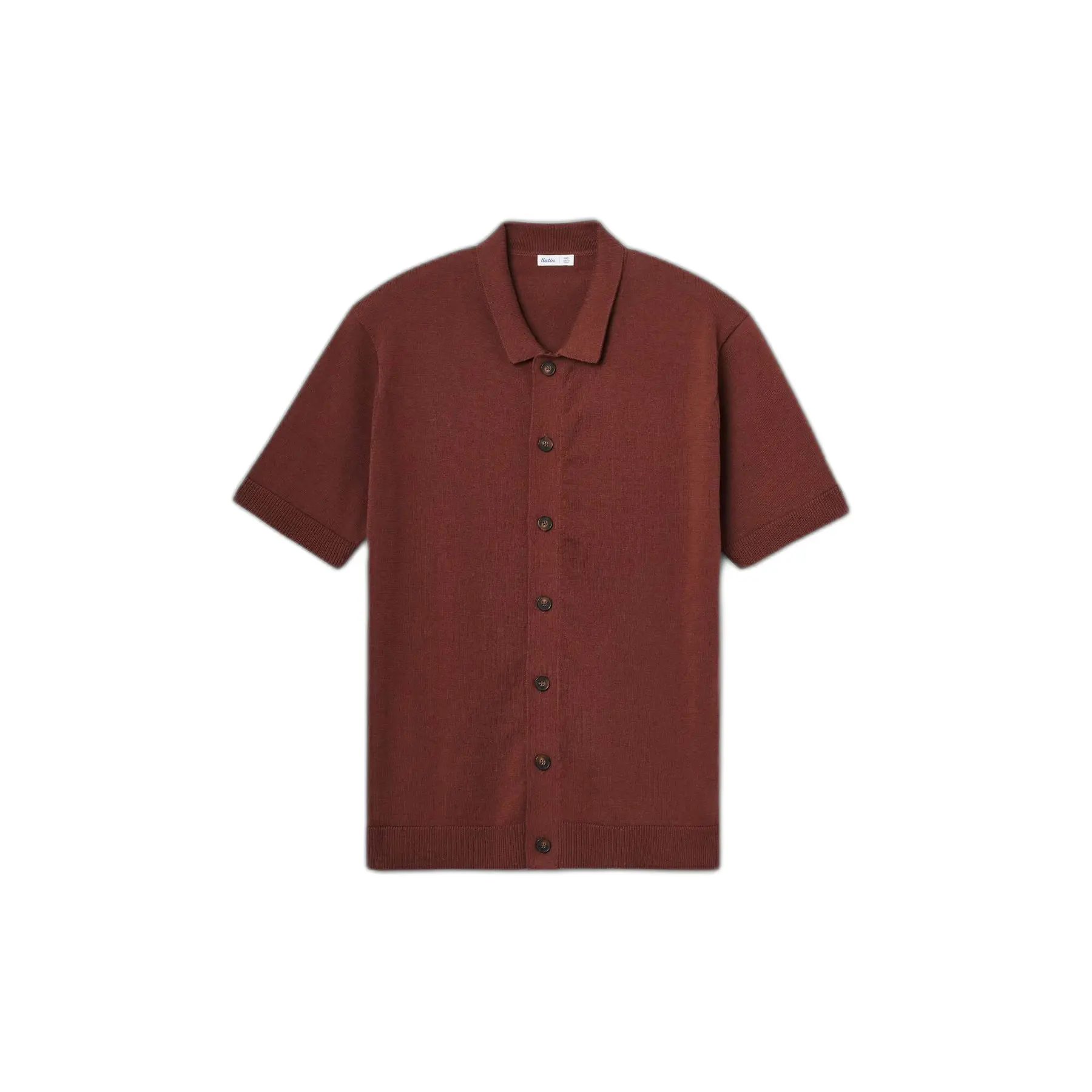 Image of Buttoned Knit Shirt Katin Blake