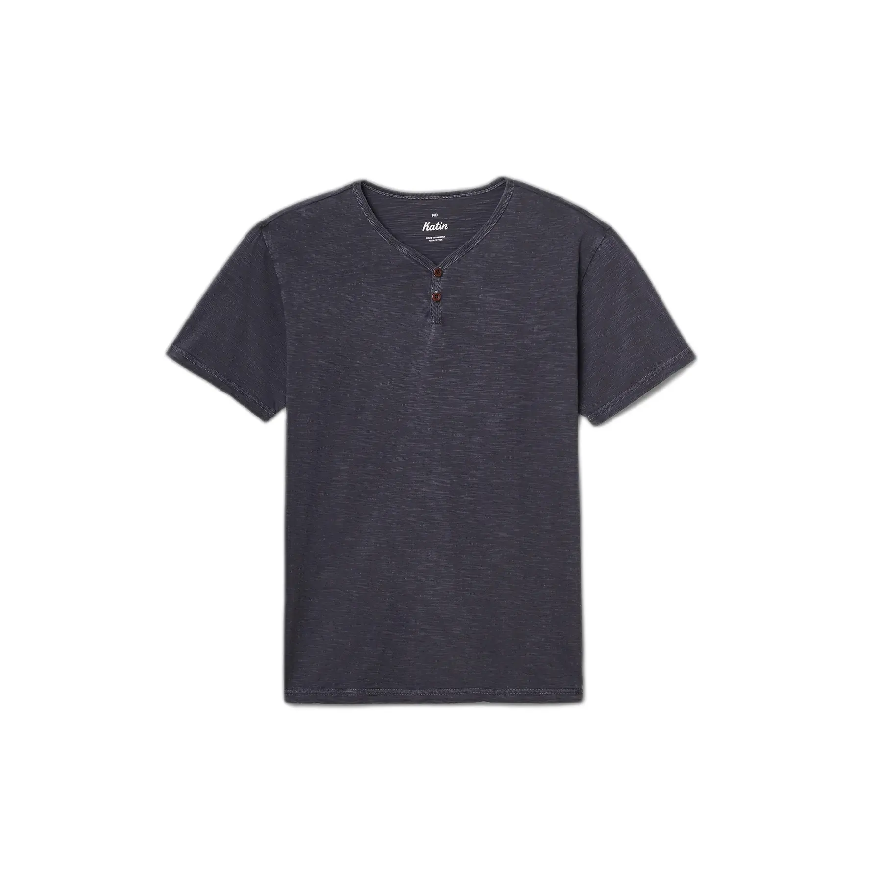 Katin Men's Bleu T-Shirt Folk Henley