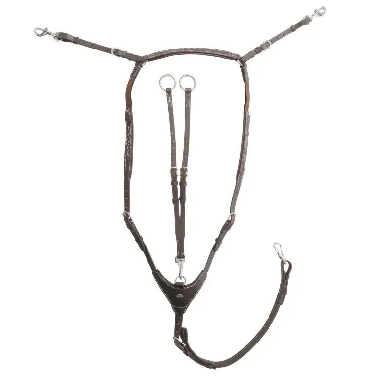 Comparer les prix de Collier de chasse pour cheval haut avec élastique Kavalkade Dexter