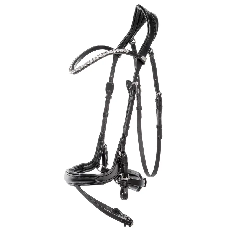 Meilleurs prix pour Bridon équitation muserolle combinée anatomique Kavalkade Calla