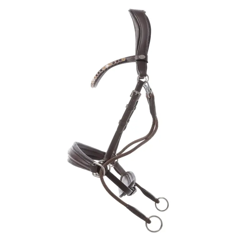 Bridon sans mors pour cheval Kavalkade Cross Light English Nb