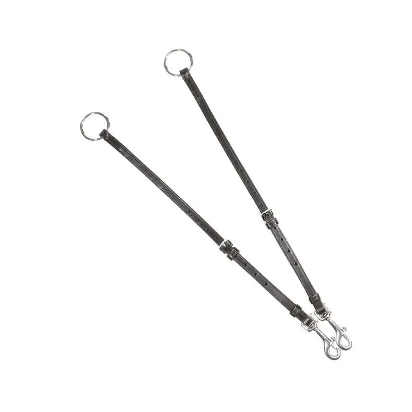 Kavalkade Noir Martingale Fork With Carabiners