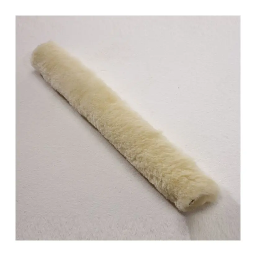 Kavalkade Beige Lambskin Leather Neck Protector For Horses
