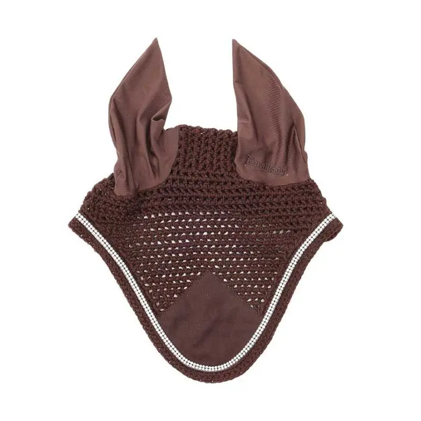 Kavalkade Marron Anti-Fly Cap With Rhinestones