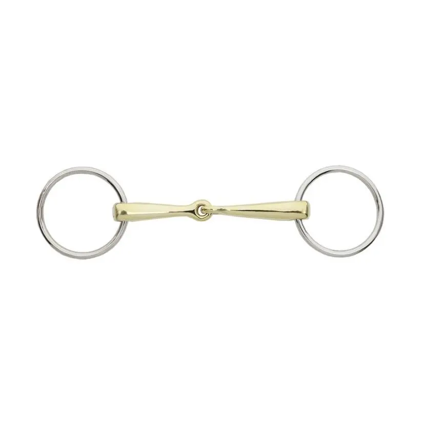 Kavalkade Doré Two-Ring Snaffle Bit Single Horse Kavalbit