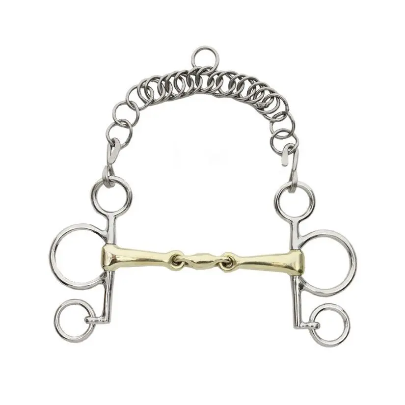 Kavalkade Argenté Baby Pelham With Double Break For Horse Kavalbit