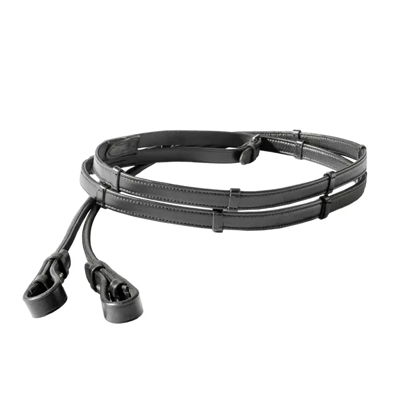 Meilleurs prix pour Rênes pour cheval en caoutchouc doubles barres Kavalkade (x10)