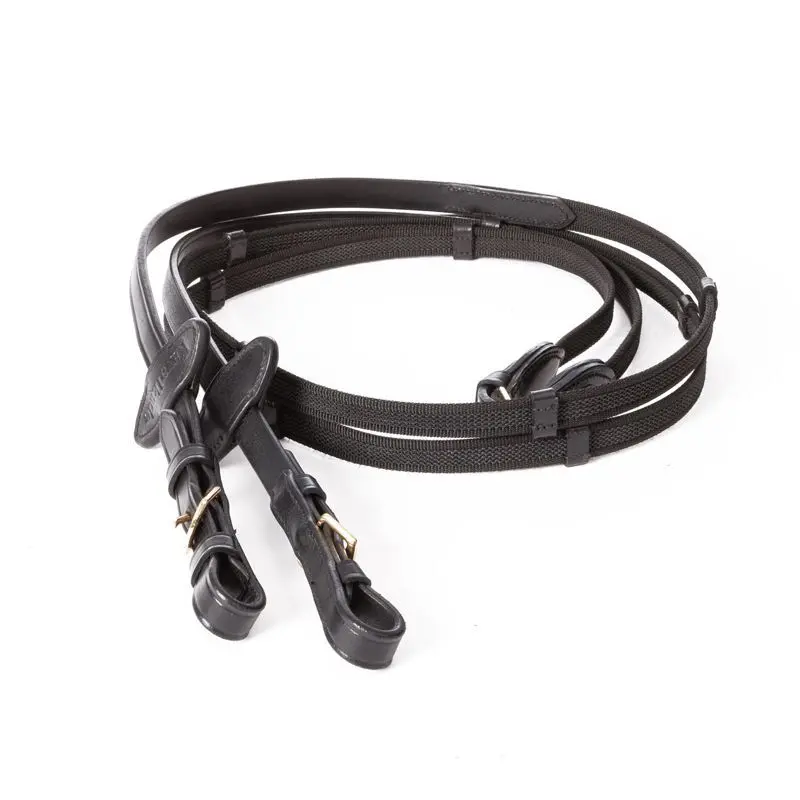 Comparer les prix de Rênes pour cheval Caoutchouc Kavalkade Gold