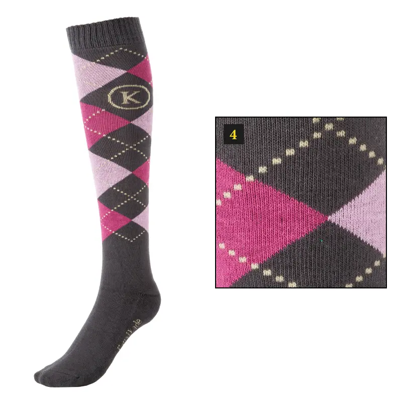 Kavalkade Gris Riding Socks