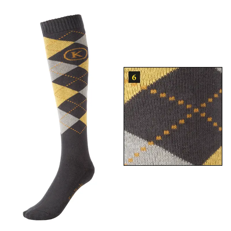 Kavalkade Gris Riding Socks