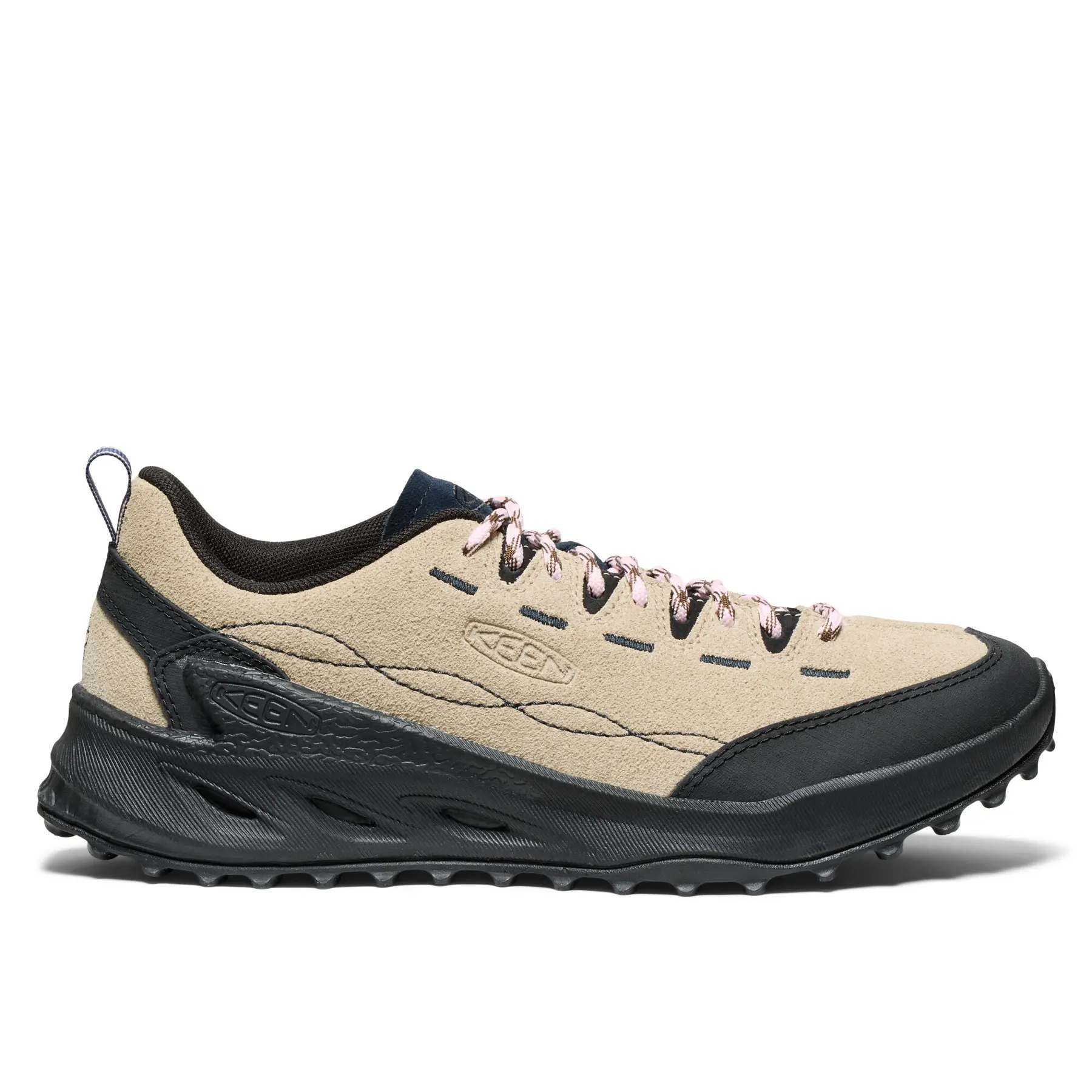 Keen - Jasper Zionic Dames Sneakers Suede Safari/Giggle Pink - Maat 36