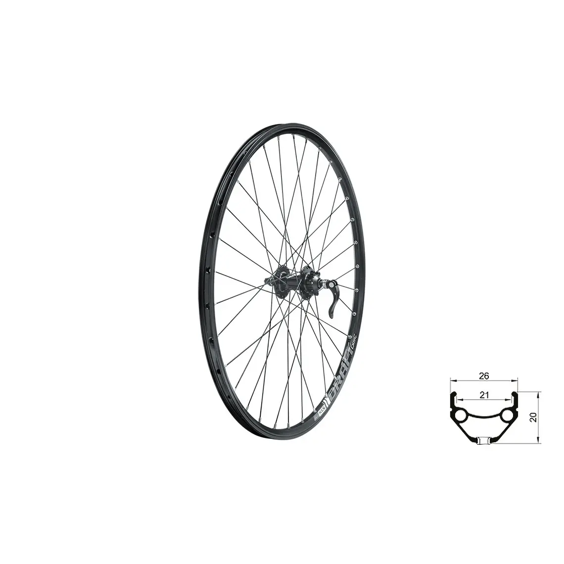 Velo Store - UK Kelly's Front wheel Kellys Draft27,5'' | Extra 10% off with Subscription, Postage £16.79 to UK Fedex.