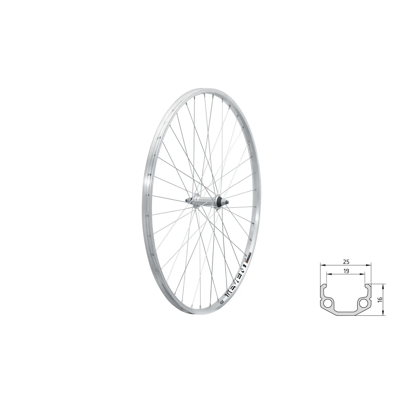 Velo Store - UK Kelly's Front wheel Kellys Event V-Brake F | Extra 10% off with Subscription, Postage £16.79 to UK Fedex.