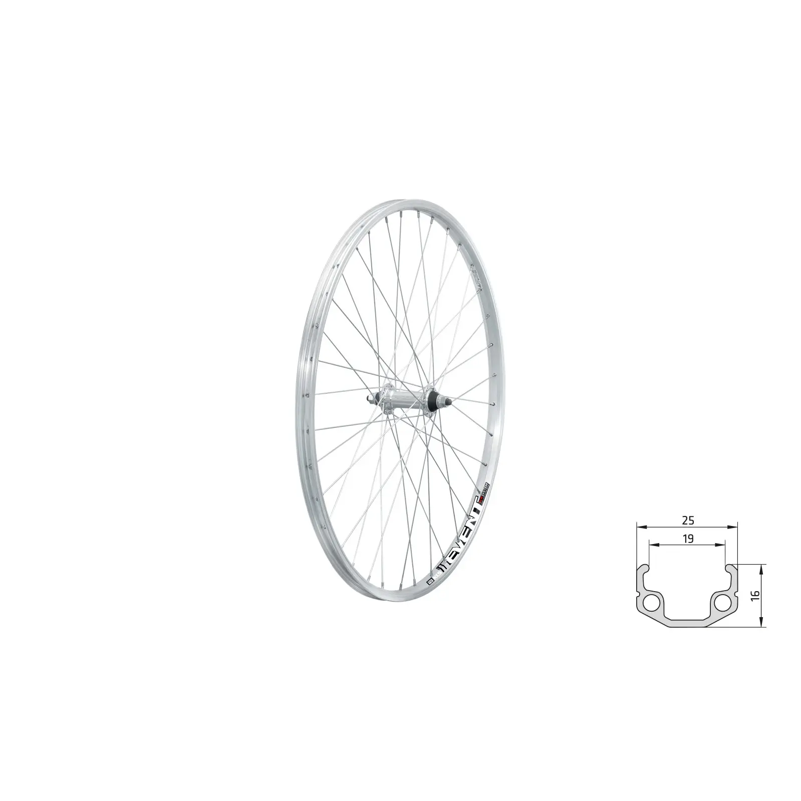 Kelly's Vorderrad Kellys Event V-Brake F Unisex