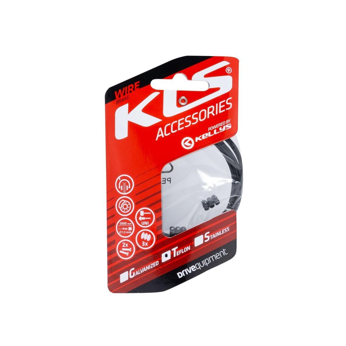 Velo Store - UK Kelly's Brake cable Kellys KLS MTB+ROAD | Extra 10% off with Subscription, Postage £16.79 to UK Fedex.