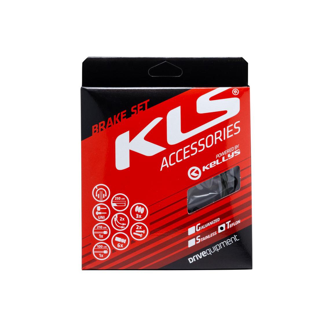 Velo Store - UK Kelly's Stainless steel brake kit Kellys KLS | Extra 10% off with Subscription, Postage £16.79 to UK Fedex.