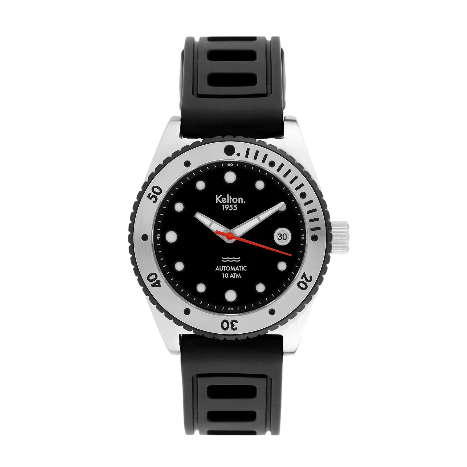 Kelton Men's Noir Watch New 1955 10 Atm Ii