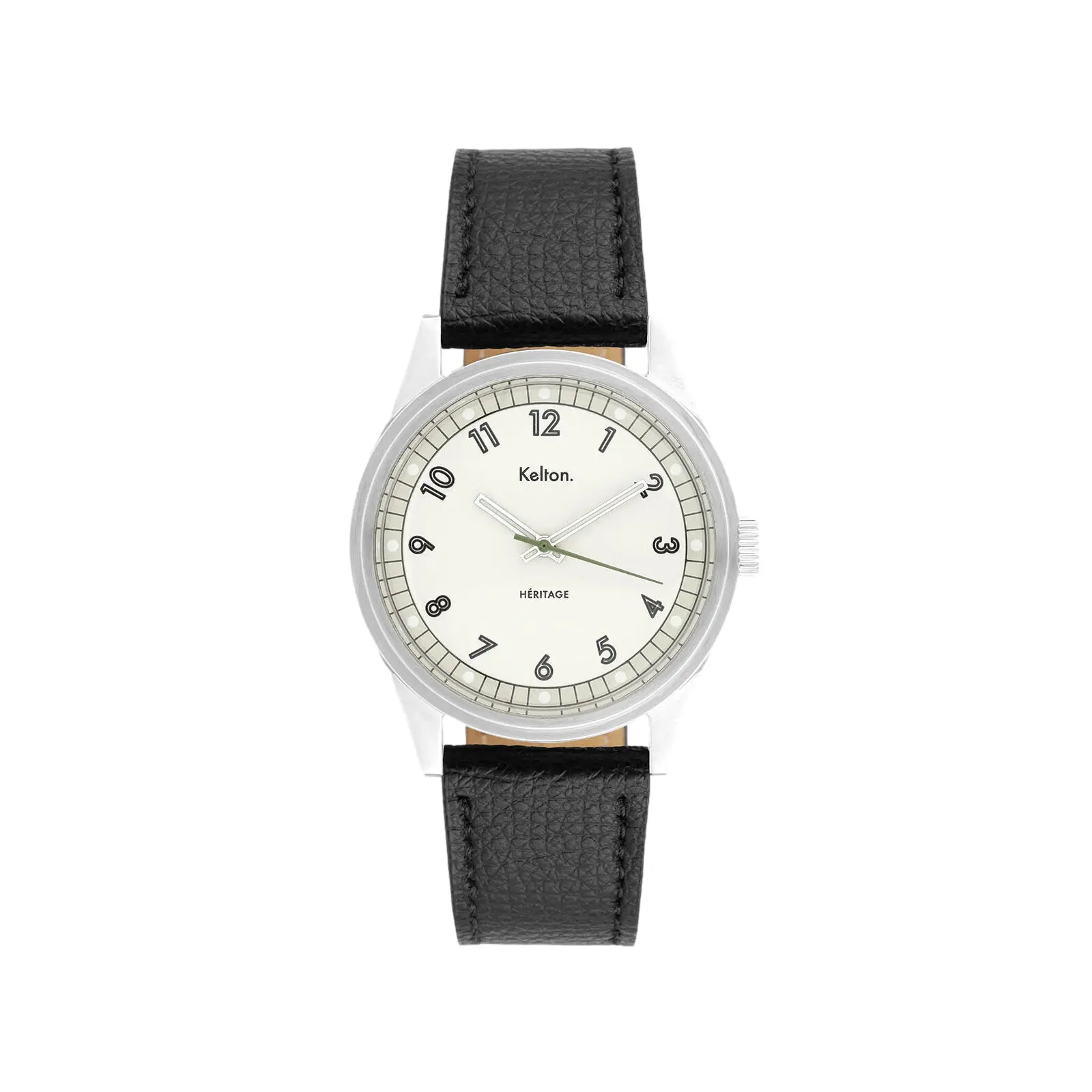 Kelton Unisex Noir Watch New Héritage