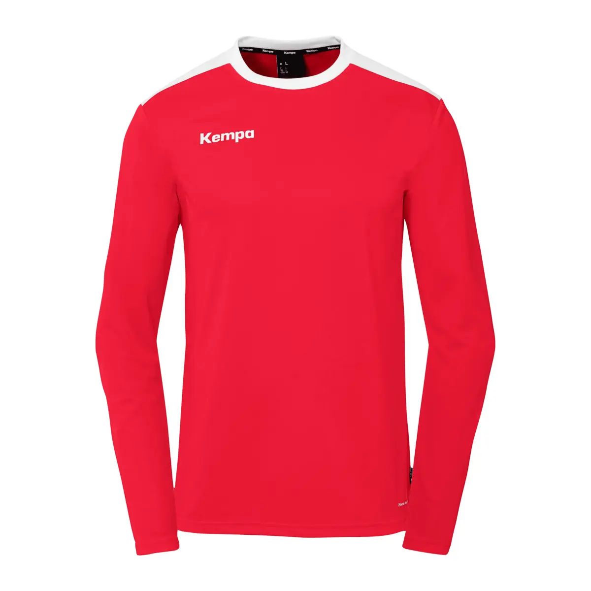 Kempa Emotion 27 Maglietta A Maniche Lunghe Unisex - 100% Poliestere Riciclato, 2 Face Dry Tech - Per Pallamano, Fitness, Indoor - Disponibile In Vari Colori
